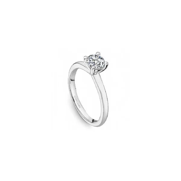 14K White Gold Solitaire Engagement Ring - 0.33ct Round Diamond Image 2 Taylors Jewellers Alliston, ON