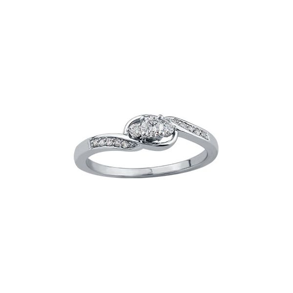 0.20CTW Diamond Engagement Ring in 10K White Gold Taylors Jewellers Alliston, ON