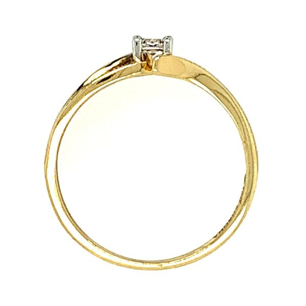 0.10CT T.W DIAMOND 10K YELLOW GOLD RING SIZE 6.5 Image 4 Taylors Jewellers Alliston, ON