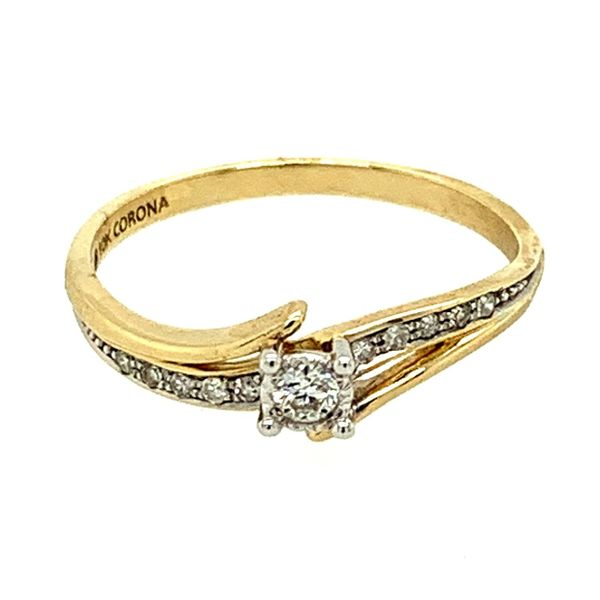 0.10CT T.W DIAMOND 10K YELLOW GOLD RING SIZE 6.5 Taylors Jewellers Alliston, ON