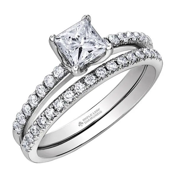 Maple leaf diamond engagement rings store