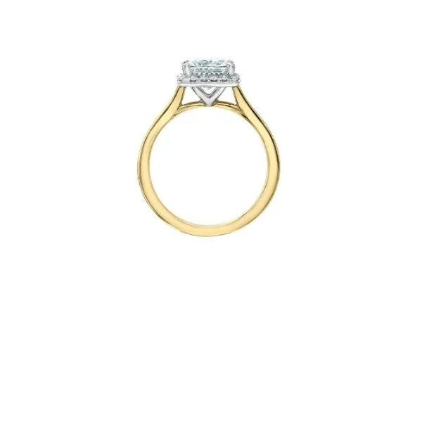 14kt Yellow & White Gold 1.76cttw Lab Grown Diamond Engagement Ring Image 3 Taylors Jewellers Alliston, ON