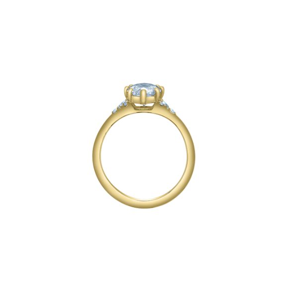 2.06ct Lab Grown Marquise Diamond Engagement Ring Image 2 Taylors Jewellers Alliston, ON