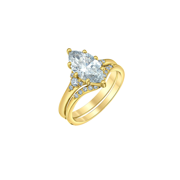 2.06ct Lab Grown Marquise Diamond Engagement Ring Image 4 Taylors Jewellers Alliston, ON