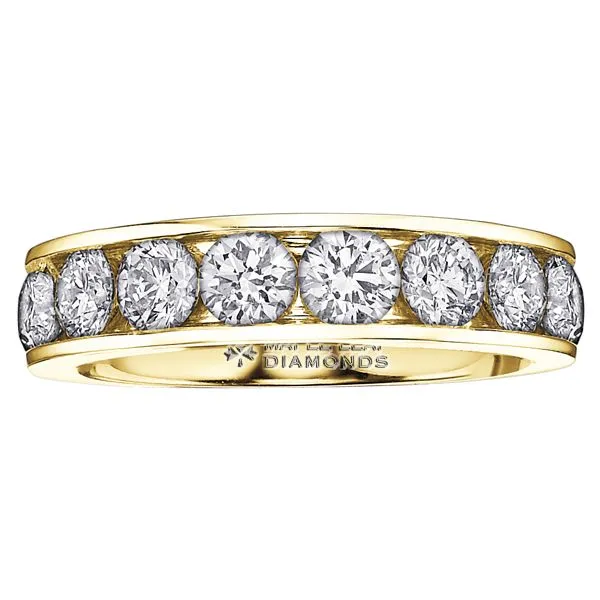 14K YELLOW GOLD DIAMOND ANNIVERSARY BAND  TAYLORS ANNIVERSARY SPECIAL 0.70 TDW   SIZE 6.5 Taylors Jewellers Alliston, ON