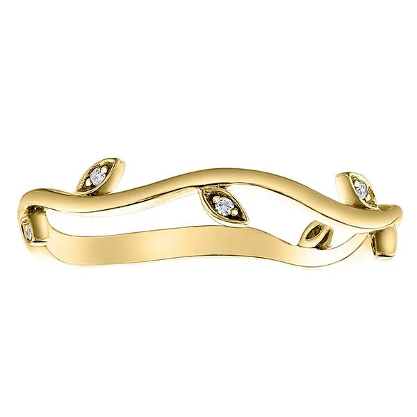 10Kt Yellow Gold Chi Chi Collection Diamond Band Image 2 Taylors Jewellers Alliston, ON