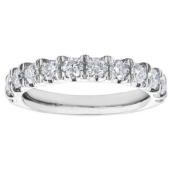 1.00CT TDW Diamond Wedding Band in 10K White Gold | Taylor's Jewellers Image 2 Taylors Jewellers Alliston, ON