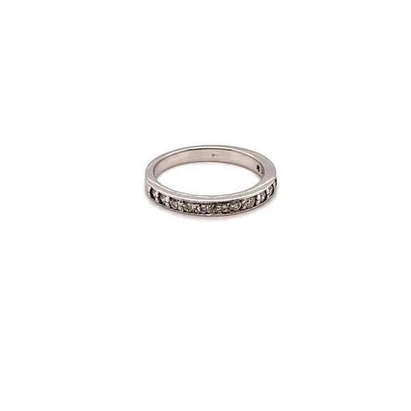 0.28CT T.W DIAMOND 19KT WHITE GOLD BAND Image 2 Taylors Jewellers Alliston, ON