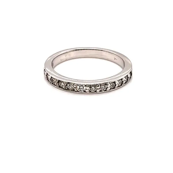 0.28CT T.W DIAMOND 19KT WHITE GOLD BAND Taylors Jewellers Alliston, ON