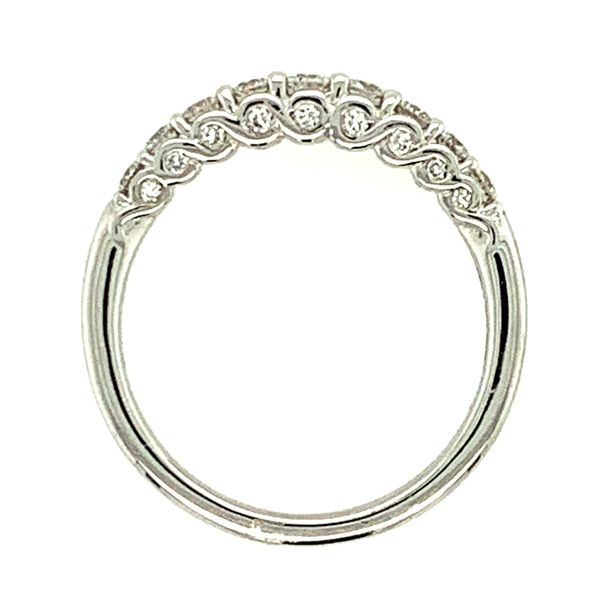 0.50CTW Diamond Anniversary Ring 18K White Gold Palladium Image 4 Taylors Jewellers Alliston, ON