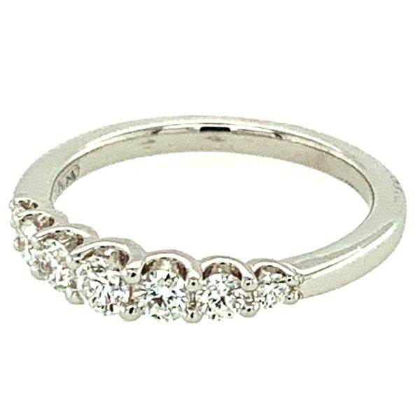 0.50CTW Diamond Anniversary Ring in 18Kt with Palladium Image 3 Taylors Jewellers Alliston, ON