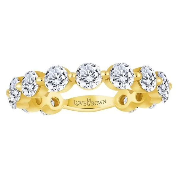 14kt Yellow Gold Round Diamond Band Taylors Jewellers Alliston, ON