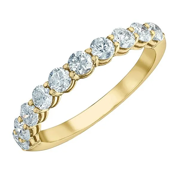 14kt Yellow Gold 1.00cttw Lab Grown Diamond Band Taylors Jewellers Alliston, ON