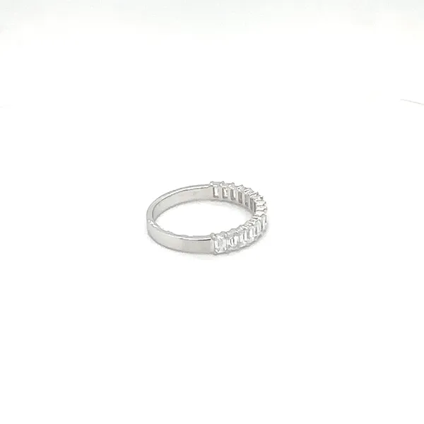 Lab Grown Emerald Cut Diamond Band Image 4 Taylors Jewellers Alliston, ON