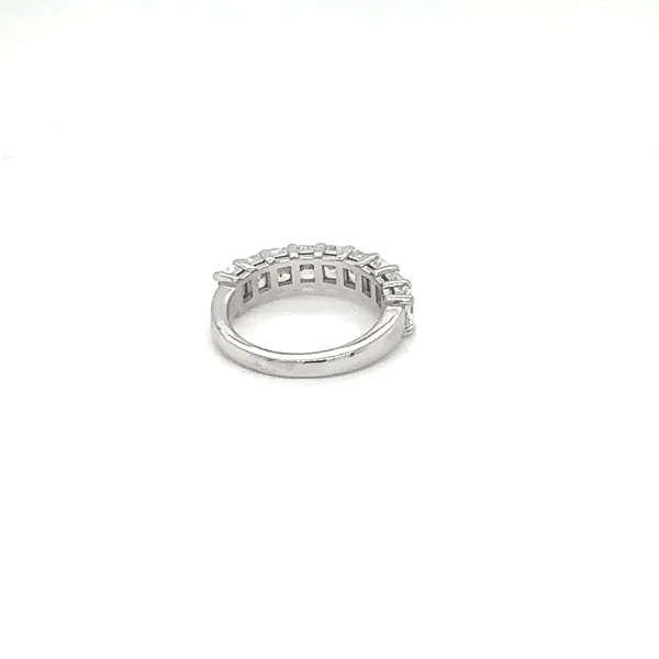 14kt White Gold Radiant Diamond Band Image 2 Taylors Jewellers Alliston, ON