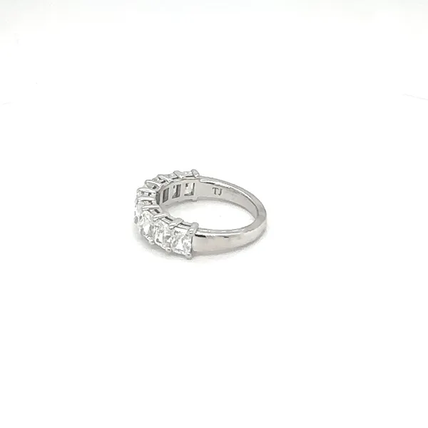 14kt White Gold Radiant Diamond Band Image 3 Taylors Jewellers Alliston, ON