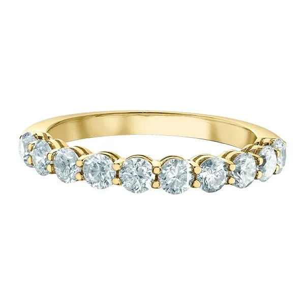 14kt Yellow Gold 0.50cttw Lab Grown Diamond Band Taylors Jewellers Alliston, ON