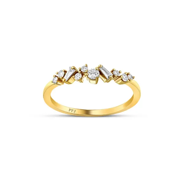 18kt Yellow Gold Diamond Band Taylors Jewellers Alliston, ON