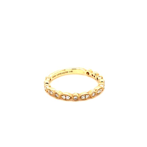 0.21CT T.W DIAMOND NOAM CARVER STACKABLE 14KT YELLOW GOLD RING SIZE 6.5 Image 3 Taylors Jewellers Alliston, ON