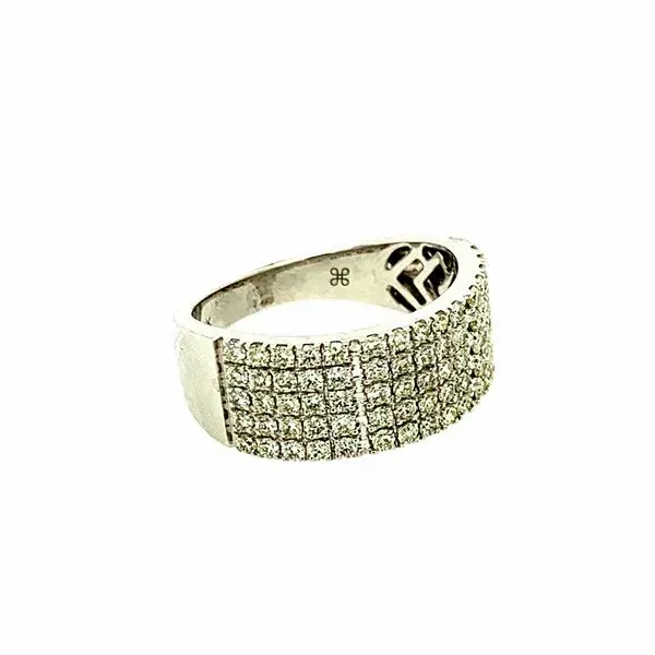 1.00TDW DIAMOND BAND in 14KT White Gold Image 3 Taylors Jewellers Alliston, ON