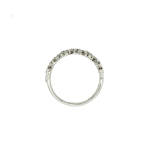 0.50CTW Diamond Pavé Leaves Ring in 10KT White Gold size 6.5 Image 4 Taylors Jewellers Alliston, ON