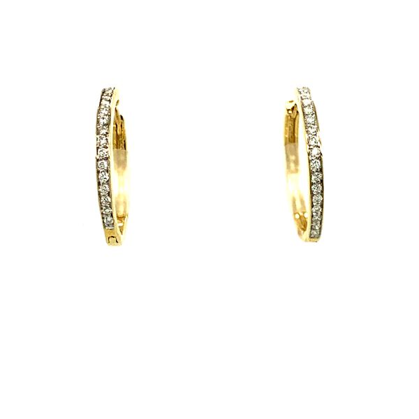 10kt Yellow Gold 0.25cttw Diamond Huggies Taylors Jewellers Alliston, ON