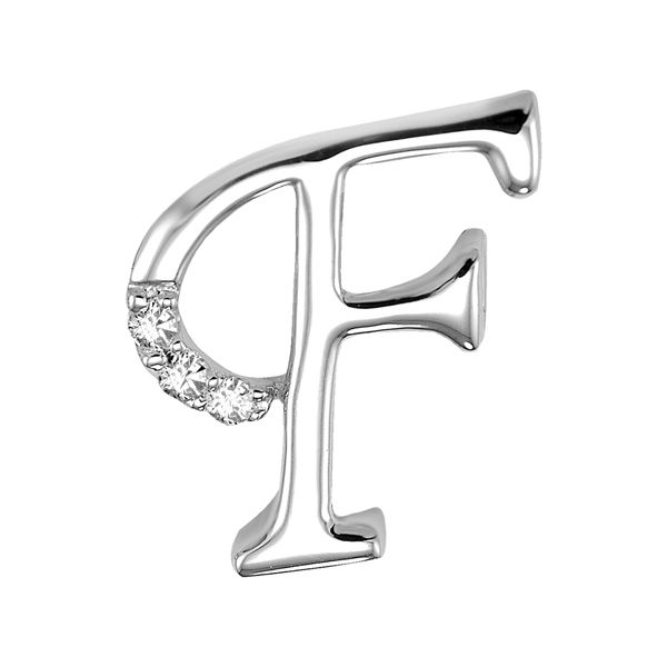 DIAMOND INITIAL PENDANT  LETTER