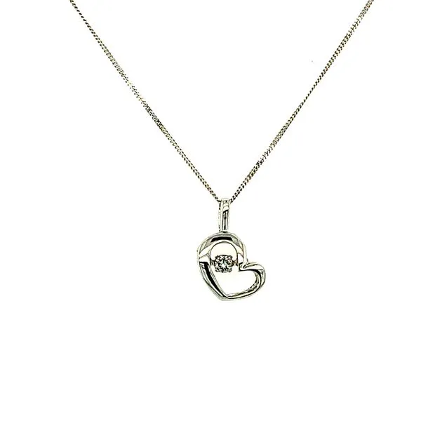 Bring Love to Life Asymmetric Heart Pulse Pendant Taylors Jewellers Alliston, ON