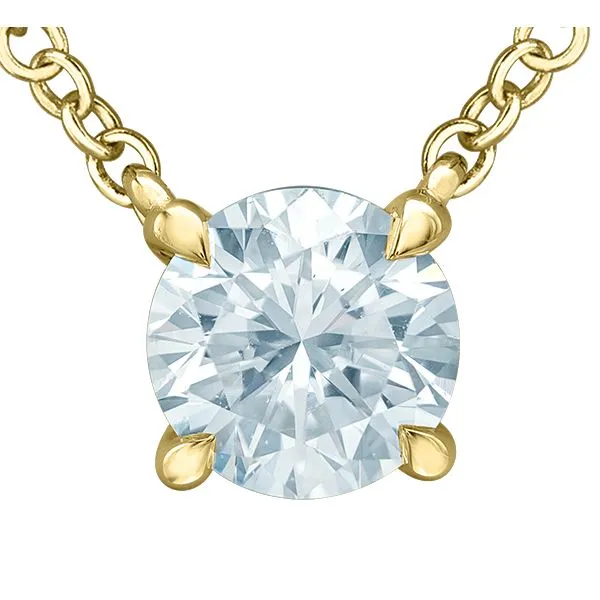 0.70CT Lab Grown Diamond Pendant in 14K Yellow Gold Taylors Jewellers Alliston, ON