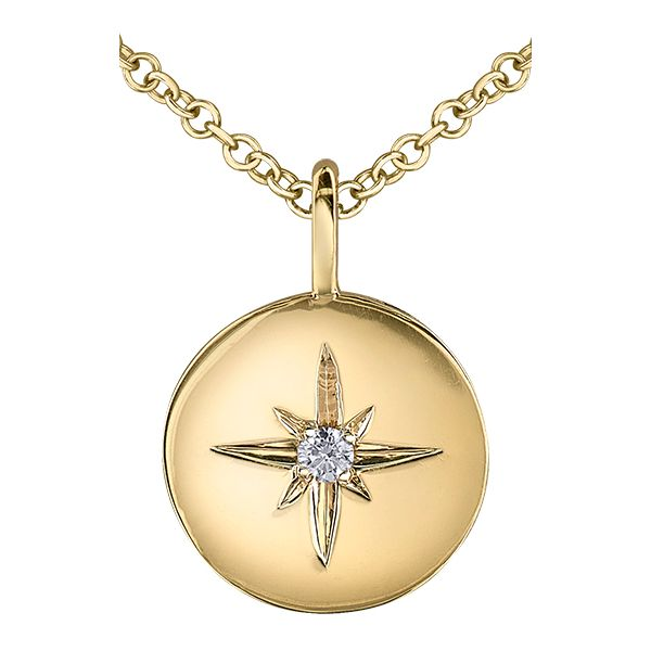 10Kt Yellow Gold Star Pendant Taylors Jewellers Alliston, ON