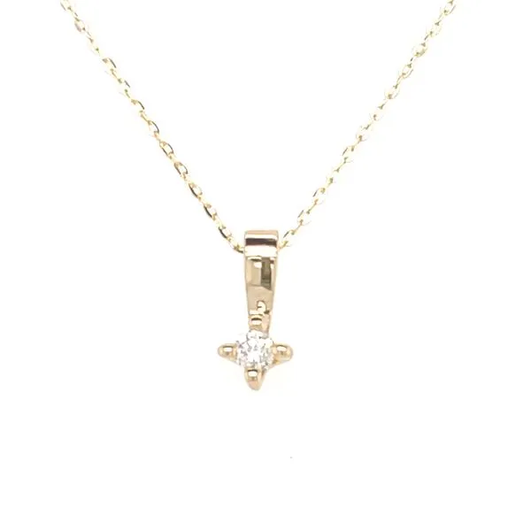 ICICLES IC1002 0.04CT DIAMOND & 10KT YELLOW GOLD NECKLACE Taylors Jewellers Alliston, ON