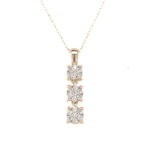 ICICLES IC1020 0.13CT T.W DIAMOND & 10KT WHITE GOLD NECKLACE Taylors Jewellers Alliston, ON