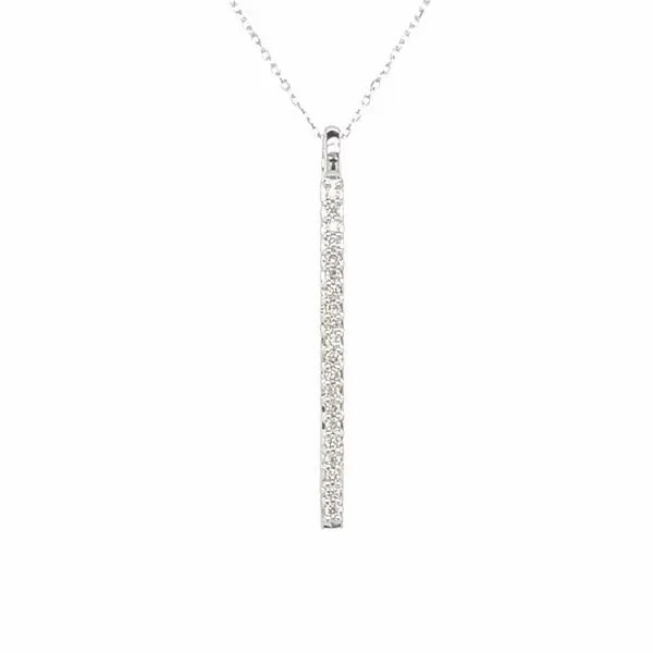 ICICLES IC1016 0.10CT T.W DIAMOND & 10KT WHITE GOLD NECKLACE Taylors Jewellers Alliston, ON