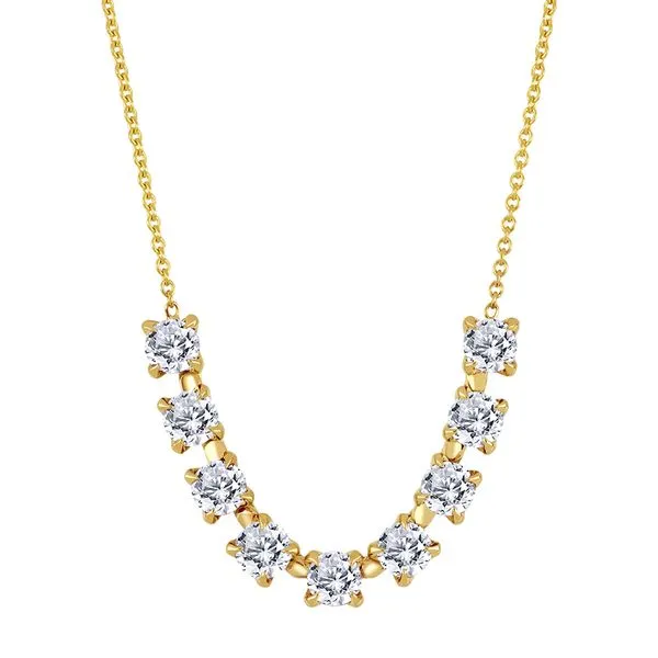 10K Yellow Gold Lab Grown Diamond Strand Necklace Taylors Jewellers Alliston, ON