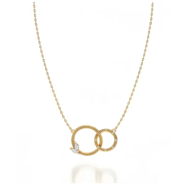 Entwined Lab Grown Diamond Pendants Taylors Jewellers Alliston, ON