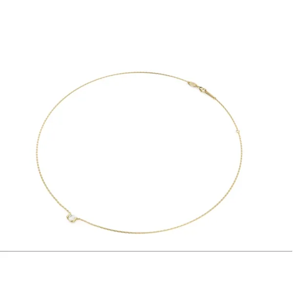 Bar Set 0.40ct Round Brilliant Diamond Pendant Taylors Jewellers Alliston, ON