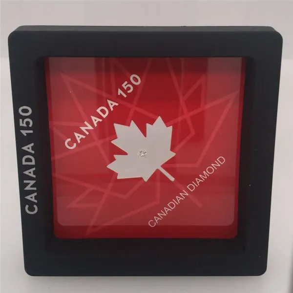 CANADA 150 PRESENTATION BOXES 0.06CT PRINCESS CUT MLR433311 Taylors Jewellers Alliston, ON