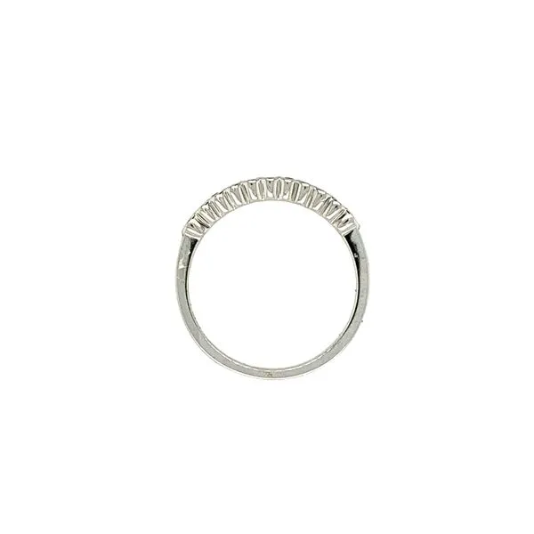 RUBY & DIAMOND BAND IN 18KT WHITE GOLD Image 4 Taylors Jewellers Alliston, ON