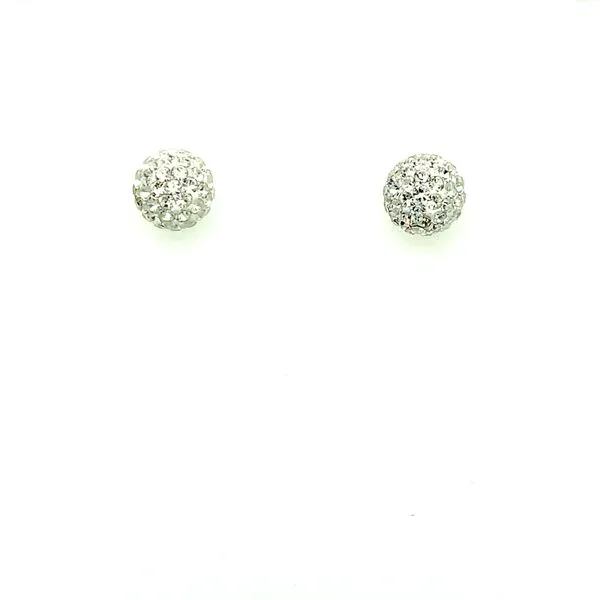 10KT WHITE GOLD FIRE CRACKER STUD EARRINGS Taylors Jewellers Alliston, ON