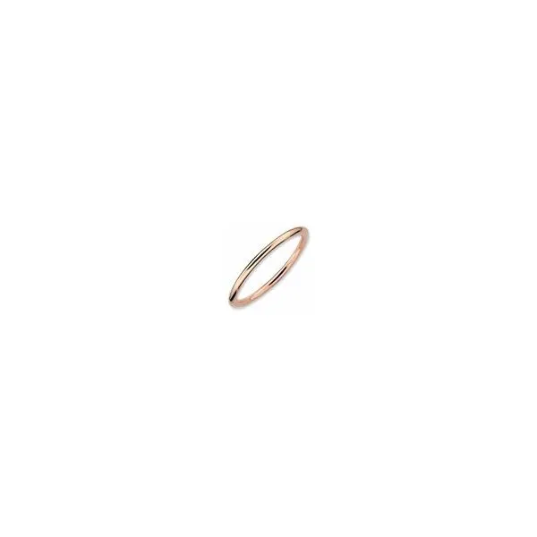 10KT ROSE GOLD TUBING HOLLOW RING Size 8 Taylors Jewellers Alliston, ON