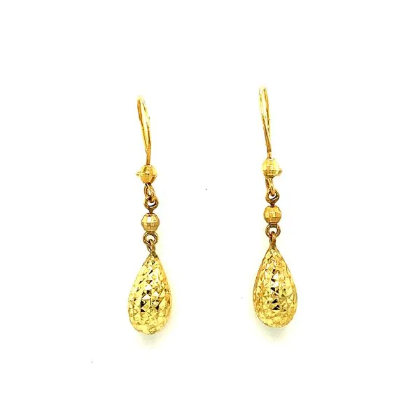 10KT Yellow Gold Dangle Earrings Taylors Jewellers Alliston, ON