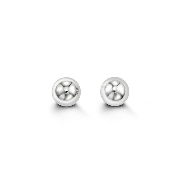6MM Ball Stud Earrings in 10K White Gold - Classic and Elegant Jewelry Taylors Jewellers Alliston, ON