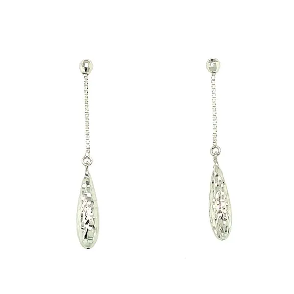 10KT WHITE GOLD DANGLE EARRING Taylors Jewellers Alliston, ON