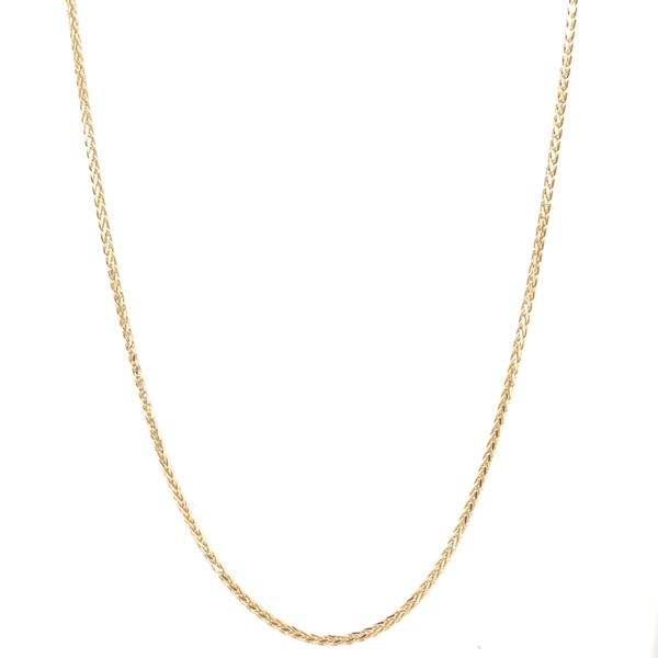 10KT YELLOW GOLD WHEAT CHAIN LENGTH 18