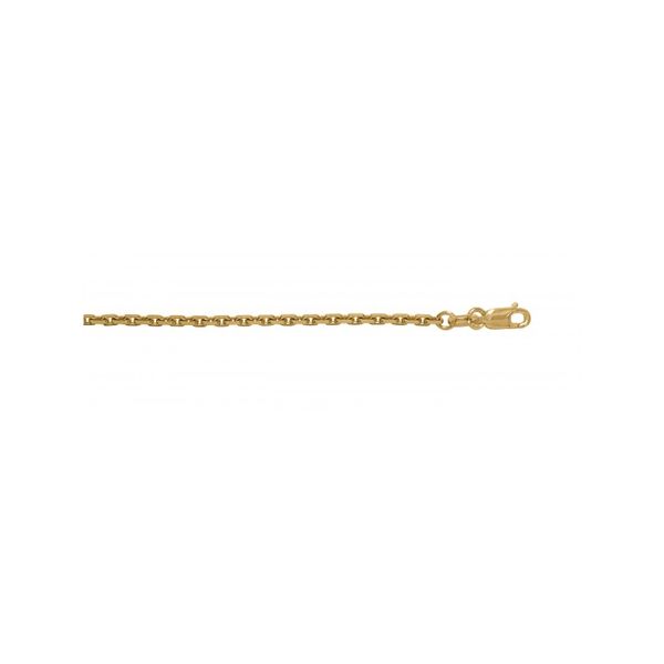 10KT Yellow Gold Chain Cable Link 16-18