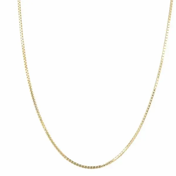 10KT YELLOW GOLD BOX CHAIN LENGTH 16