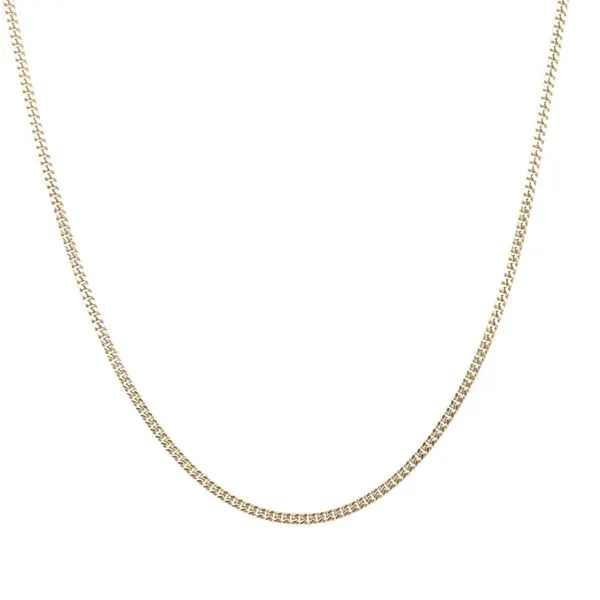 10Kt Yellow Gold Curb Chain 20