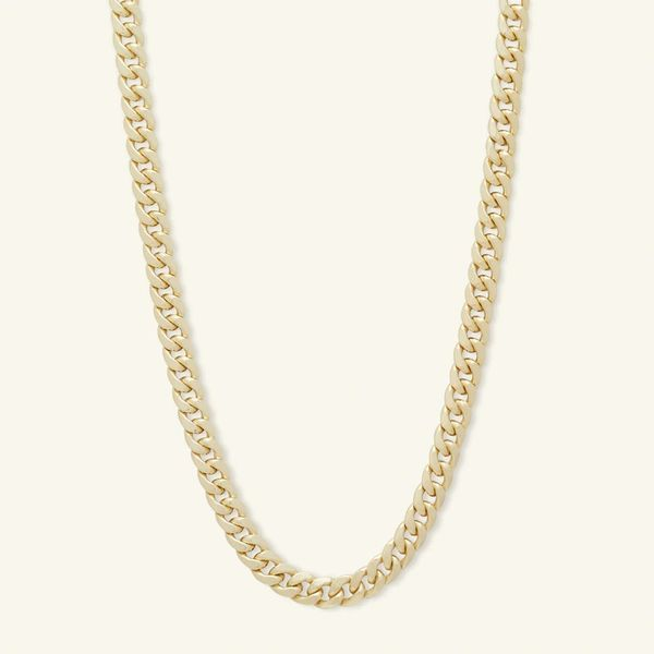 ITALIAN 10KT YELLOW GOLD CURB CHAIN  22