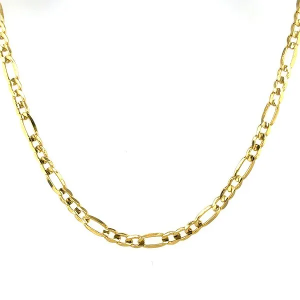 10K Yellow Gold Figaro Chain Taylors Jewellers Alliston, ON