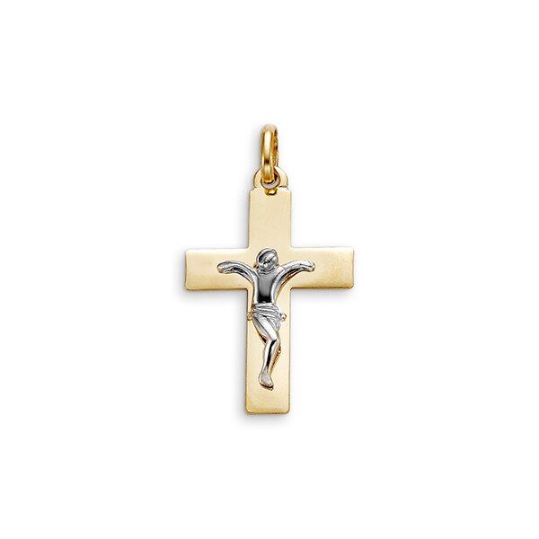 10K Yellow Gold Medium Crucifix Pendant Taylors Jewellers Alliston, ON
